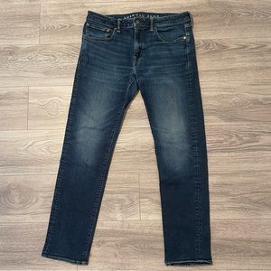 Men’s American Eagle brand jeans, slim straight, size: 34x34